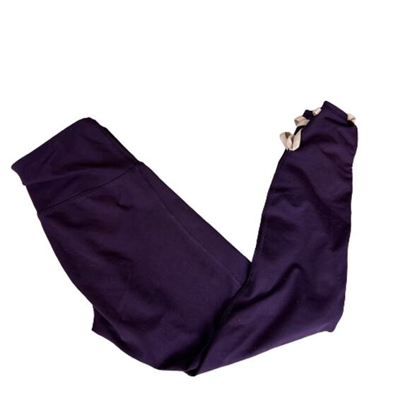 Old Navy Active Go Dry Criss Cross Ankle Leggings Purple‎ - Size S/P - Picture 2 of 6